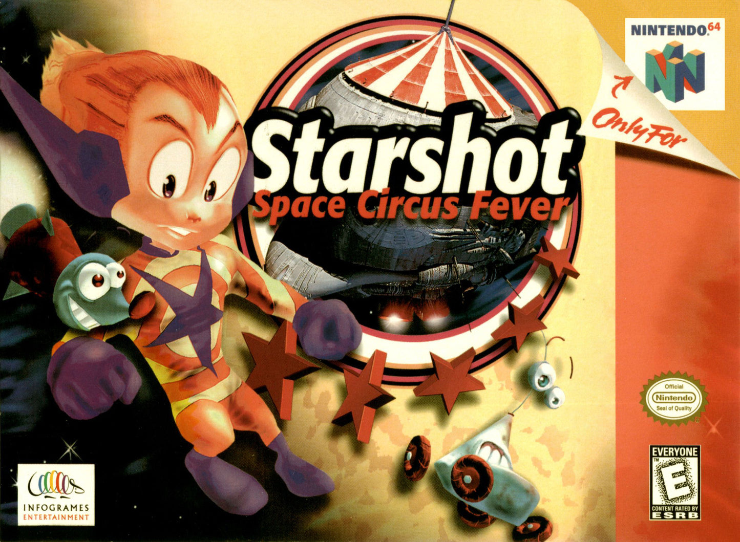STARSHOT SPACE CIRCUS FEVER  - N64