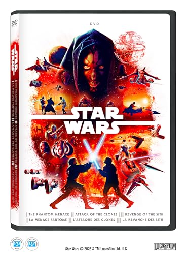 STAR WARS TRILOGY - DVD-PREQUEL TRILOGY (3 DISCS)