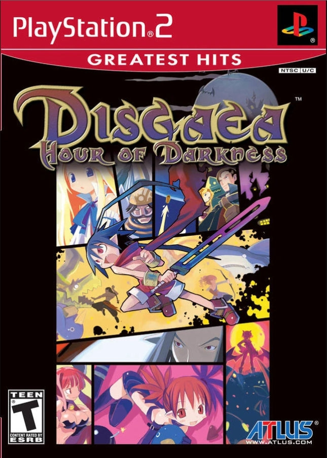 DISGAEA: HOUR OF DARKNESS (GR HITS EDITI  - PS2