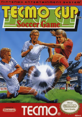 TECMO CUP SOCCER  - NES (W/BOX)