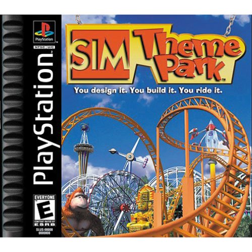 SIM THEME PARK - PLAYSTATION