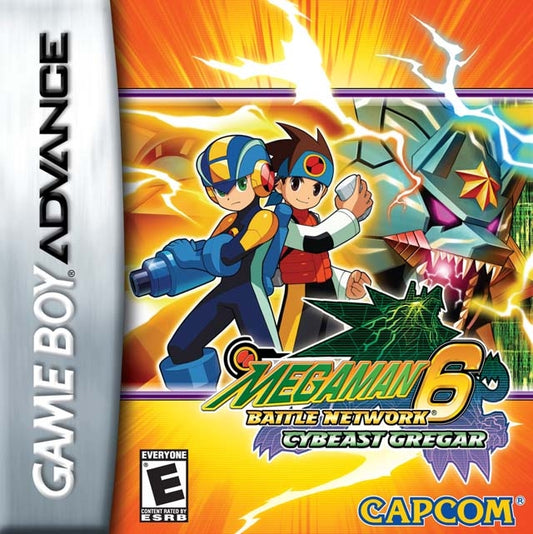 MEGA MAN: BATTLE NETWORK 6: CYBEAST GREG  - GBA