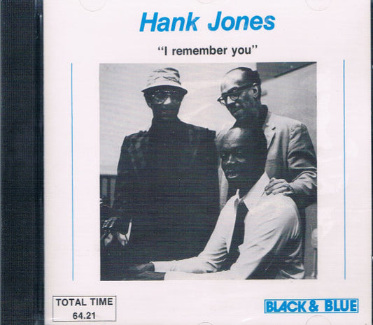 JONES, HANK  - I REMEMBER YOU