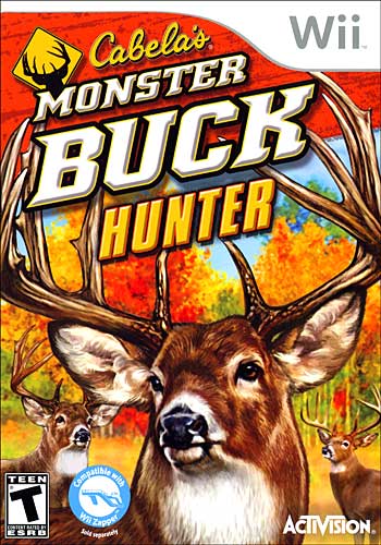 CABELA'S MONSTER BUCK HUNTER (W/GUN)  - WII