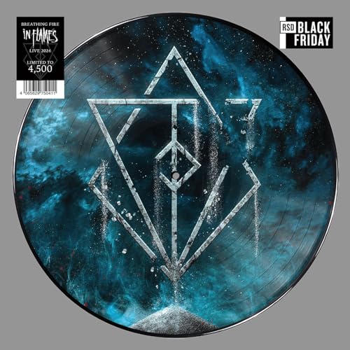 IN FLAMES - IN FLAMES - BREATHING FIRE - IN FLAMES LIVE 2024 - VINYL LP PICTURE DISC - RSD 2025