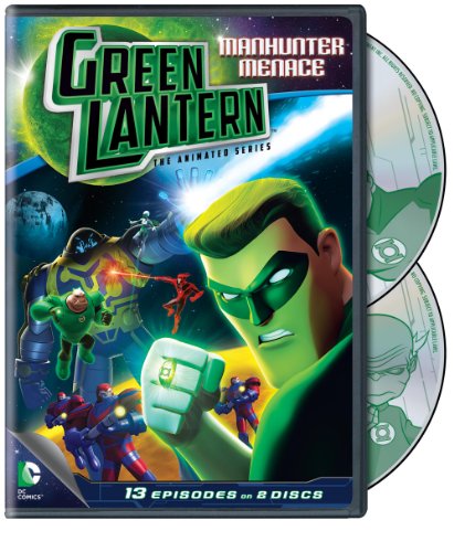 GREEN LANTERN (ANIMATED) - DVD-SEASON 1, PART 2-MANHUNTER MENACE