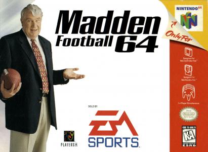 MADDEN 64  - N64 (W/BOX)