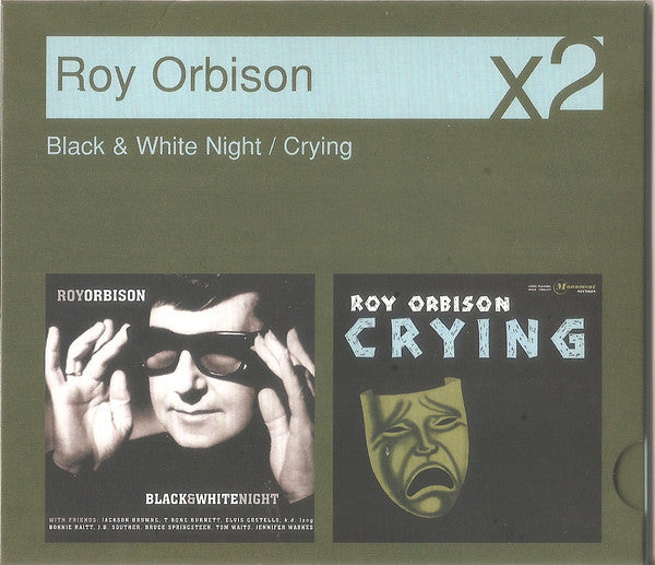 ORBISON, ROY  - BLACK & WHITE/CRYING (2CDS)(DIGI)