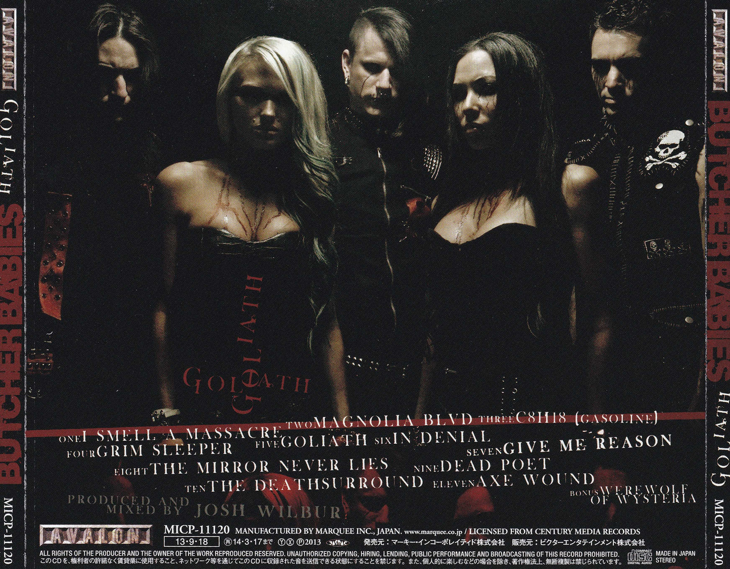 BUTCHER BABIES  - GOLIATH