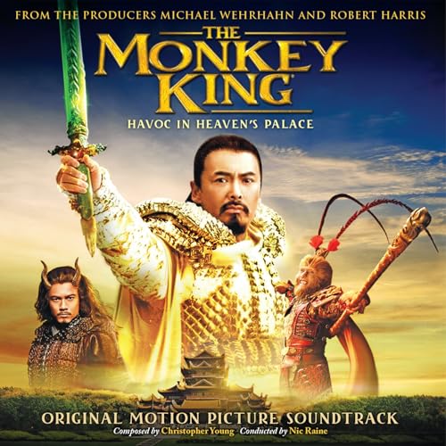CHRISTOPHER YOUNG - THE MONKEY KING - HAVOC IN HEAVEN'S PALACE (SOUNDTRACK) (GOLD COLOURED VINYL)