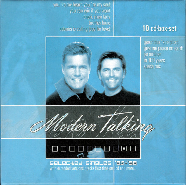 MODERN TALKING  - SELECTED SINGLES 1985-1998