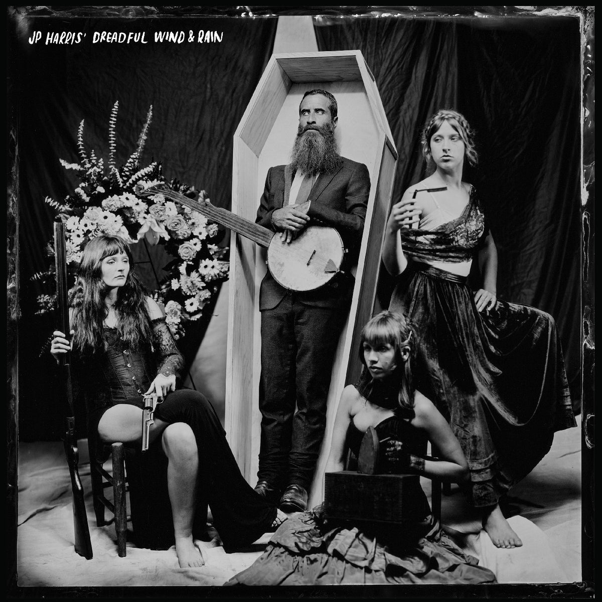 HARRIS, JP - SHAVING A DEAD MAN (CLEAR SMOKE VINYL)