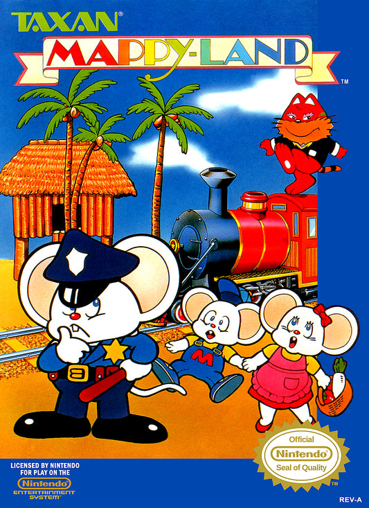 MAPPY-LAND  - NES