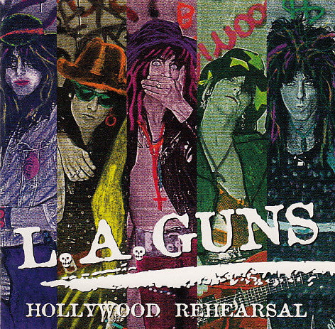 L.A. GUNS  - HOLLYWOOD REHEARSAL (JAPANESE)