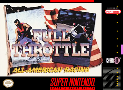 FULL THROTTLE  - SNES (W/BOX)