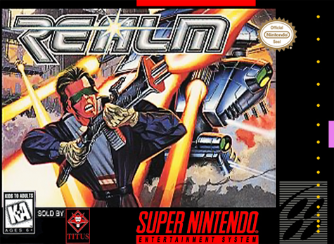 REALM  - SNES (W/BOX & MANUAL)