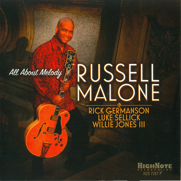 MALONE, RUSSELL  - ALL ABOUT MELODY
