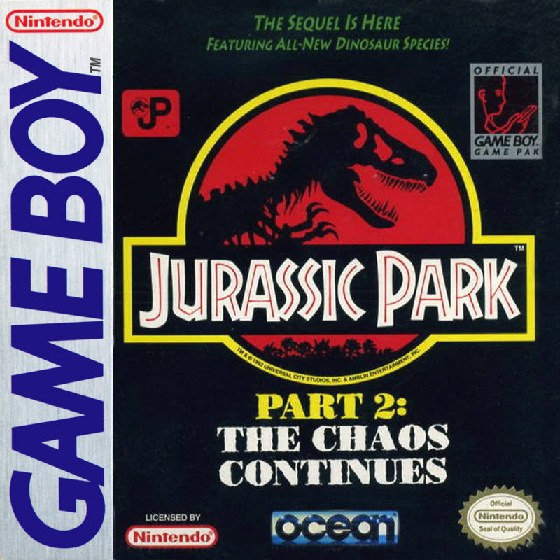 JURASSIC PARK 2: THE CHAOS CONTINUES  - GB1