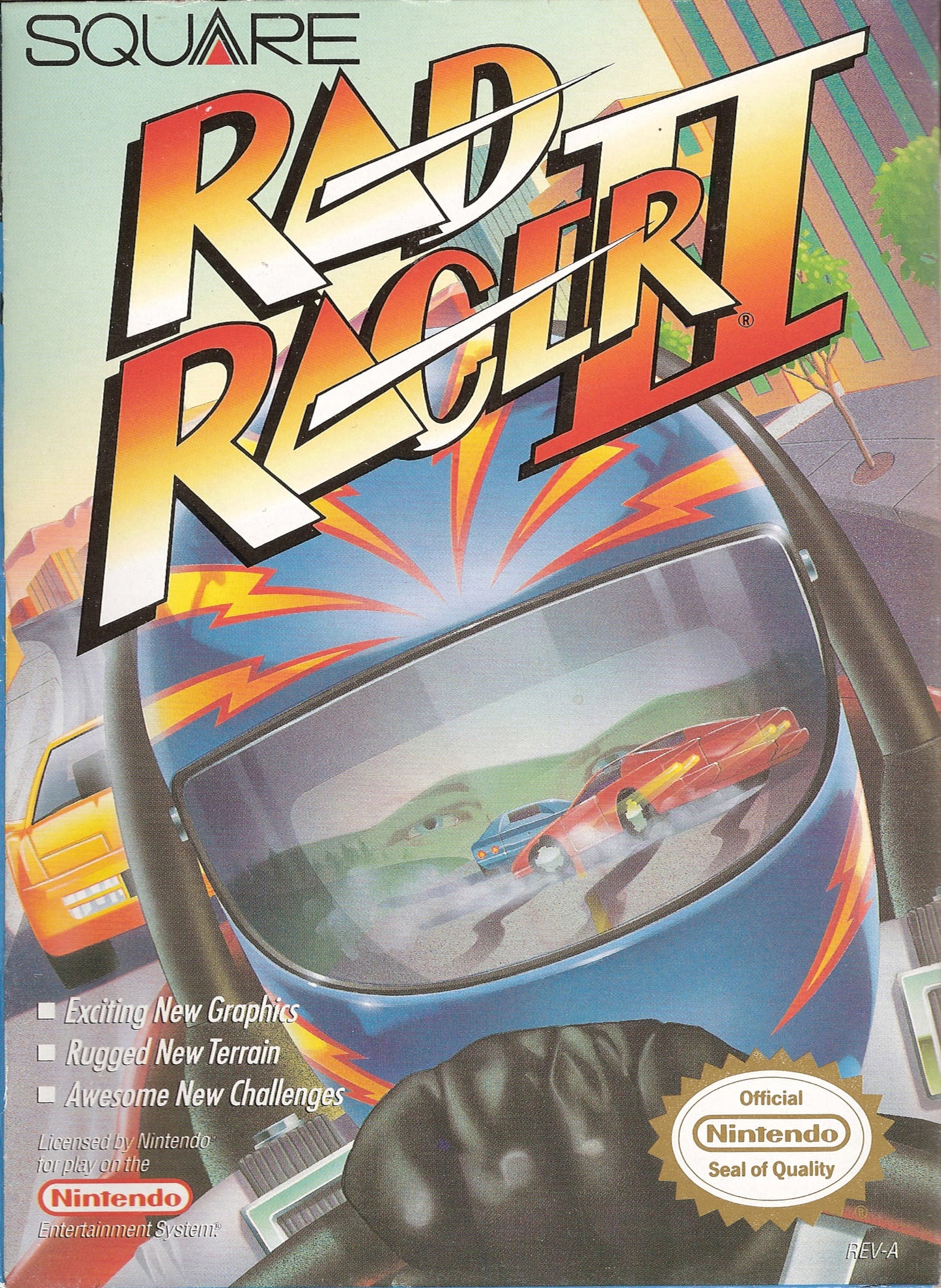 RAD RACER II  - NES