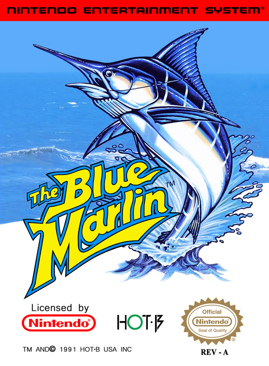 BLUE MARLIN  - NES (W/BOX & MANUAL)