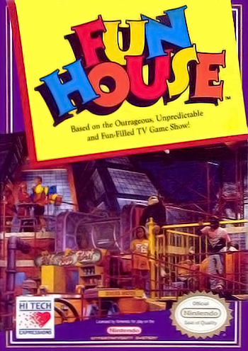 FUN HOUSE  - NES