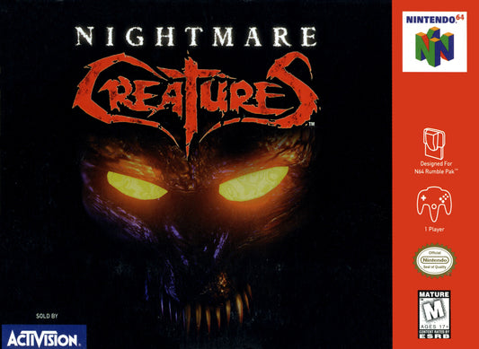NIGHTMARE CREATURES  - N64