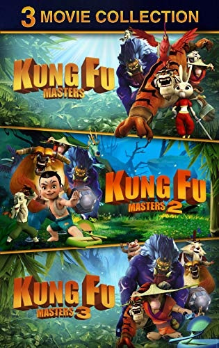 KUNG FU MASTERS 1+2+3 PACK [DVD]
