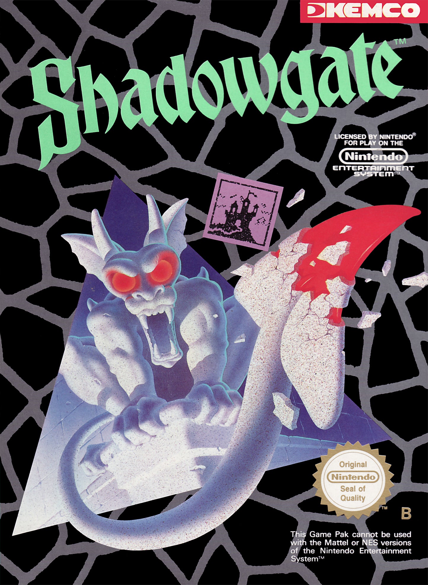 SHADOWGATE  - NES (W/BOX)