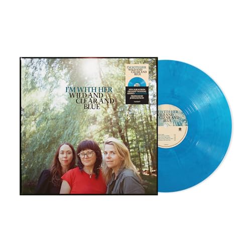 I'M WITH HER - WILD AND CLEAR AND BLUE [BLUE ECO-MIX LP]