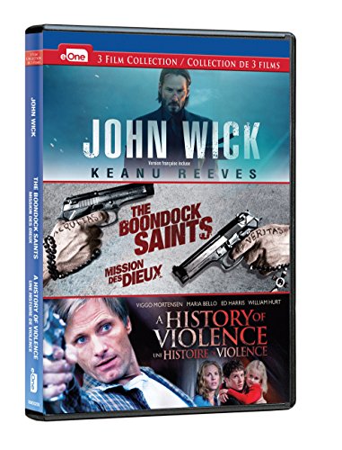 JOHN WICK/BOONDOCK SAINTS/A HISTORY OF V - DVD-3 FILM COLLECTION