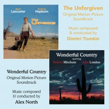 ALEX NORTH - THE UNFORGIVEN/WONDERFUL COUNTRY ORIGINAL SOUNDTRACKS [CD]