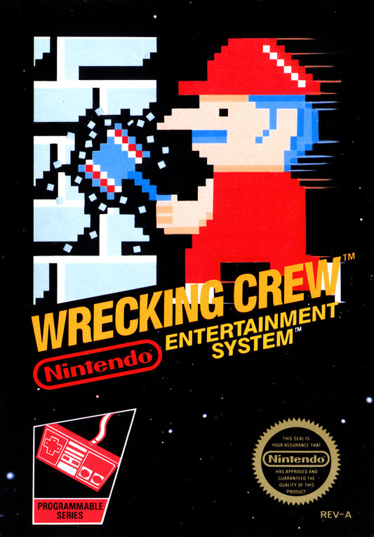 WRECKING CREW  - NES (W/BOX & MANUAL)