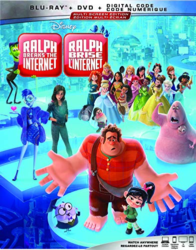 RALPH BREAKS THE INTERNET [BLU-RAY] (BILINGUAL)