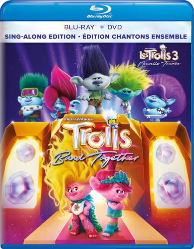 TROLLS BAND TOGETHER - SING-ALONG EDITION BLU-RAY + DVD (BILINGUAL)
