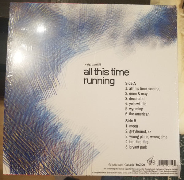 Craig Cardiff - All The Time Running (Signed) (Used LP)