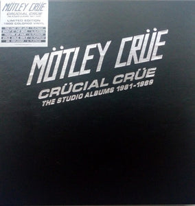Motley Crue - Crucial Crue: Studio Albums 81-89 (Used LP)