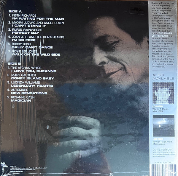 Various - Power Of The Heart: Tribute To Lou Reed (Silver) (Used LP)