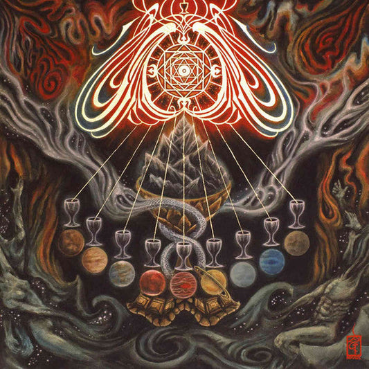 Spectral Lore & Mare Cognitum - Wanderers: Astrology Of The Nine (Orange W/Black Marble) (Used LP)