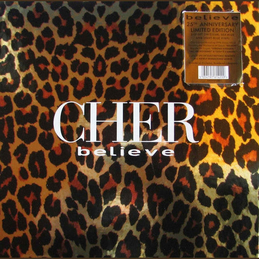 Cher - Believe (25th Anniversary) (Sealed) (Clear/Blue) (Used LP)