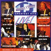 TOMMY JAMES - GREATEST HITS LIVE [CD]