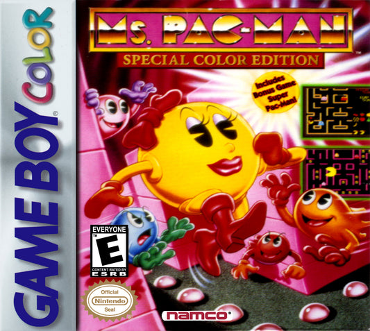 MS. PAC-MAN (SPECIAL COLOR EDTION)  - GBC