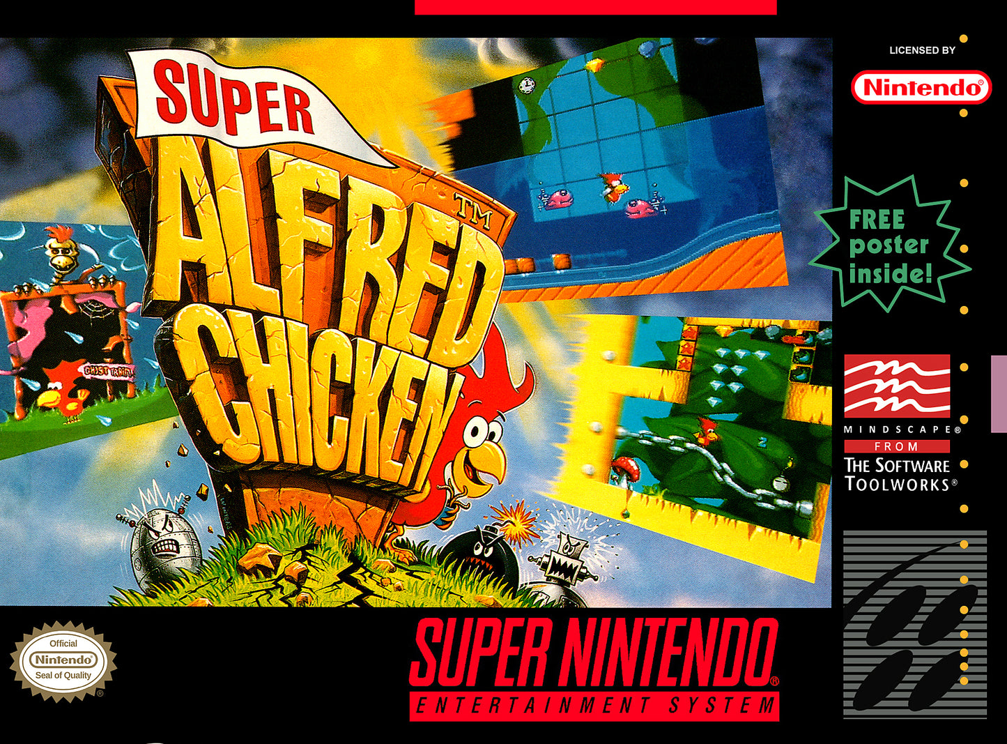 SUPER ALFRED CHICKEN  - SNES
