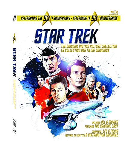 STAR TREK 1 - 6 (THE ORIGINAL MOTION PICTURE COLLECTION) (BLU-RAY) (BILINGUAL)