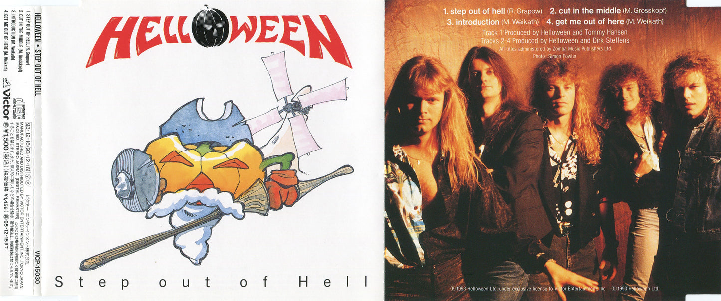 HELLOWEEN  - STEP OUT OF HELL