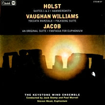 GUSTAV HOLST & VAUGHAN WILLIAMS & JACOB - SUITES 1 & 2/HAMMERSMITH /TOCCATA MARZIALE/FOLKSONG SUITE/AN ORIGINAL SUITE / FASTASIA FOR EUPHONIUM [CD]