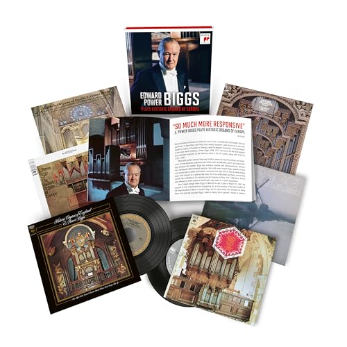 E. POWER BIGGS - E. POWER BIGGS PLAYS HISTORIC ORGANS OF EUROPE (CD)