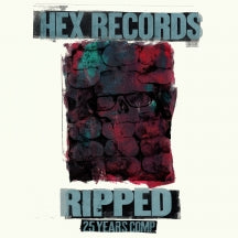 RIPPED: HEX RECORDS 25 YEAR ANNIVERSARY COMP. (REGULAR VERSION) [LP]