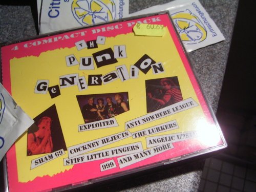 VARIOUS  - PUNK GENERATION (4DISCS-CASTLE)