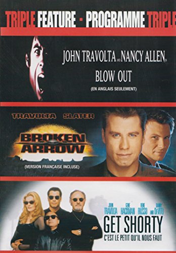 BLOW OUT/ BROKEN ARROW/ GET SHORTY - DVD-TRIPLE FEATURE