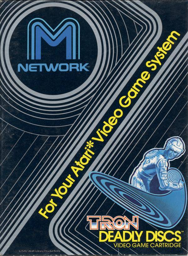 TRON: DEADLY DISCS  - ATARI2600